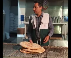 تداوم پویش نذر نان در بم