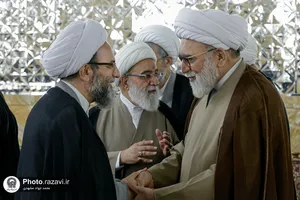 دیدار اساتید مدرسه تابستانی دارالعلم با تولیت آستان قدس رضوی