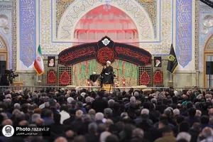 مراسم عزاداری شب رحلت پیامبر اکرم(ص) در رواق امام خمینی(ره)