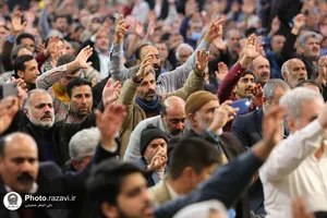 جشن میلاد امیرالمومنین در حرم مطهر رضوی