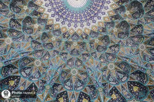پروژه ساخت آرایه&zwnj;های سردرب ایوان باب الکاظم علیه&zwnj;السلام