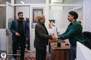 حضور مدیر عالی حرم مطهر رضوی در تحریریه آستان نیوز