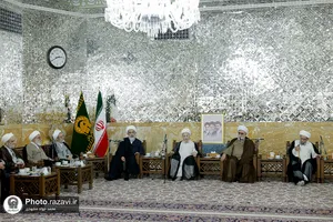 دیدار اساتید مدرسه تابستانی دارالعلم با تولیت آستان قدس رضوی