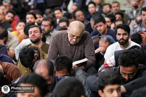 مناجات خوانی ماه مبارک رمضان در حرم مطهر رضوی