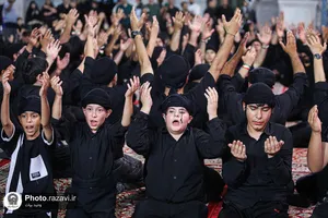 عزاداری سنتی دهه آخر صفر در &laquo;حسینیه حرم&raquo;-4