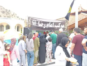 ایستگاه مهر گلستان؛ توقفگاهی معنوی برای زائران امام رضا (ع) + تصاویر