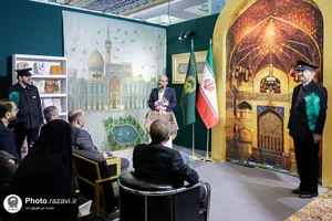 حضور آستان قدس رضوی در سی و ششمین نمایشگاه بین المللی کتاب تهران-3