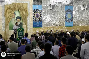 دیدار جمعی از دانشجویان با تولیت آستان قدس رضوی