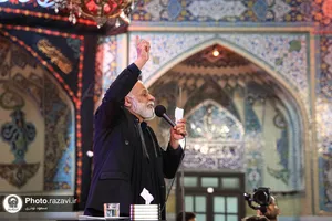 عزاداری سنتی شب ششم محرم در &laquo;حسینیه حرم&raquo;