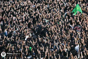 مراسم چهارپایه خوانی شهادت امام رضا علیه&zwnj;السلام
