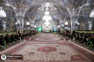 مراسم خطبه خوانی صبح میلاد امام رضا علیه&zwnj;السلام