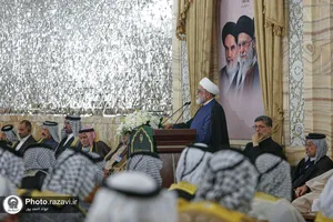 دیدار تولیت آستان قدس رضوی با شیوخ عشایر عراق