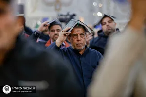 مراسم احیا زائران عرب زبان در شب نوزدهم ماه مبارک رمضان