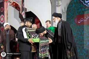 عزاداری هیأت مذهبی استان خوزستان در حسینیه حرم