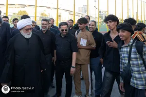بازدید تولیت آستان قدس رضوی از موکب بنیاد کرامت