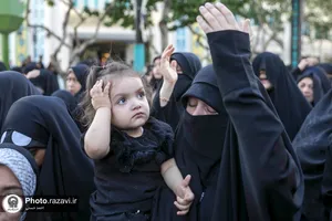 گردهمایی عزاداری روز وفات حضرت خدیجه(س)