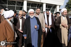 ورود تولیت آستان قدس رضوی به اهواز