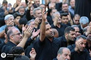 عزاداری روز شهادت امام رضا علیه&zwnj;السلام در حرم مطهر رضوی-2