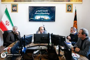 دیدار جمعی از پیشکسوتان رسانه با مدیر عالی حرم مطهر رضوی