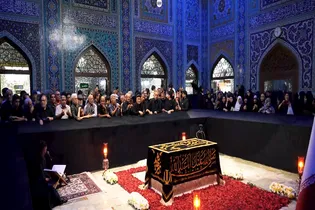 رواق دارالذکر حرم رضوی، اربعین امسال، با سال‌های گذشته تفاوتی عمیق داشت
