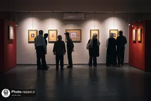 نمایشگاه خوشنویسی &laquo;گلاب اشک&raquo;