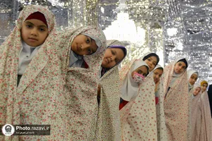 جشن تکلیف دوهزار نفری دختران مشهدی-2