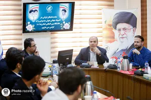 حضور دانش&zwnj;آموزان افتخارآفرین تیم ملی المپیاد هوش مصنوعی در دبیرستان و دانشگاه امام رضا علیه&zwnj;السلام 