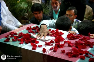 آیین افتتاح حسینیه شهدا در حرم مطهر رضوی