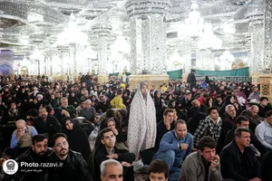 مراسم احیا شب بیست و سوم ماه مبارک رمضان در حرم مطهر رضوی-1