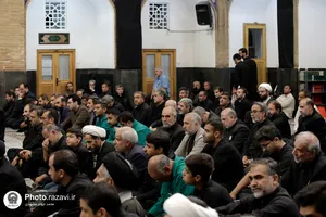 عزاداری حضرت اباعبدالله الحسین(ع) با حضور تولیت آستان قدس رضوی-2