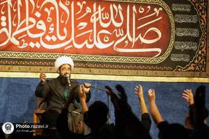 تشییع پیکر شهدای گمنام دفاع مقدس در مدارس امام رضا(ع)