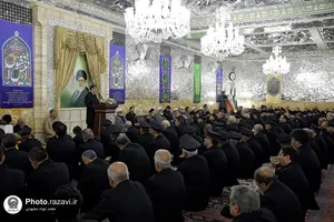 مراسم اعطای احکام خدام حرم مطهر رضوی