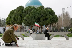 حضور تولیت آستان قدس رضوی در گلزار شهدای خواجه&zwnj;ربیع