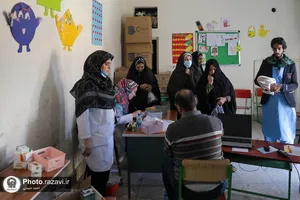 اردوی جهادی نذر شفا در روستای ساغروان