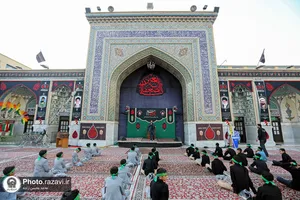 مراسم عزاداری ابناء الرضا در حرم مطهر رضوی