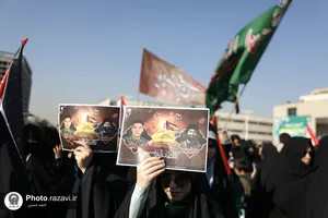 تشییع پیکر شهید حجت الاسلام سیدداوود بی&zwnj;طرف در مشهد