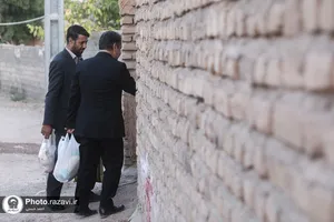 بزرگداشت حاج حسین ملک در نصرآباد فریمان