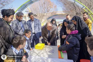 افتتاح پاتوق&zwnj;های فکر و بازی دبستان امام رضا