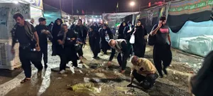 خدمت بی منت خادمیاران البرزی در مرز مهران/ گزارش تصویری