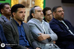 اهدای مدال سپیده بابایی به آستان قدس رضوی