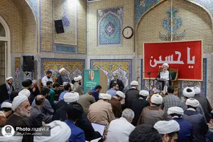 اعتکاف علمی طلاب در مدرسه تابستانی دارالعلم حرم مطهر رضوی-1