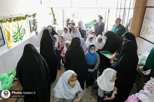 چهارشنبه&zwnj;های امام رضایی در دبستان دخترانه فلق