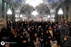 مراسم احیا شب بیست و سوم ماه مبارک رمضان در حرم مطهر رضوی-3