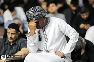 عزاداری زائران عرب زبان در ایام شهادت دهه آخر صفر