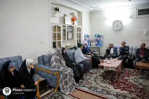 دیدار تولیت آستان قدس رضوی با خانواده شهدا