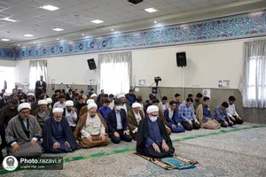 حضور تولیت آستان قدس رضوی در مدرسه علمیه سلیمانیه مشهد