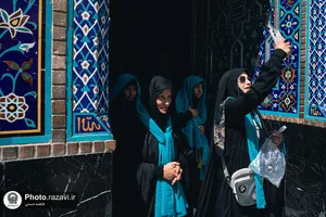 تشرف زائران جمهوری آذربایجان به حرم مطهر رضوی