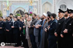 مراسم تحویل سال 1403 در حرم مطهر رضوی - 1