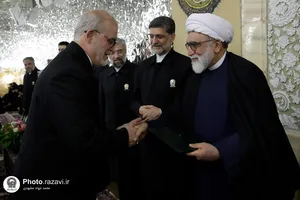 اعطای احکام خدام حرم مطهر رضوی