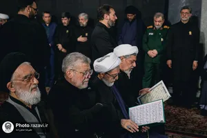مراسم بزرگداشت رهبر شهید انقلاب اسلامی از سوی رهبر معظم انقلاب